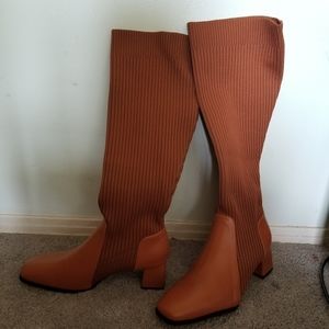 Cuccoo knit chunky boots